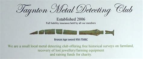 Taynton metal detecting club